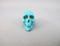 T-M-5.9 : Anatomical Gem Turquoise Crystal Skull