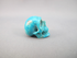 T-M-5.9 : Anatomical Gem Turquoise Crystal Skull