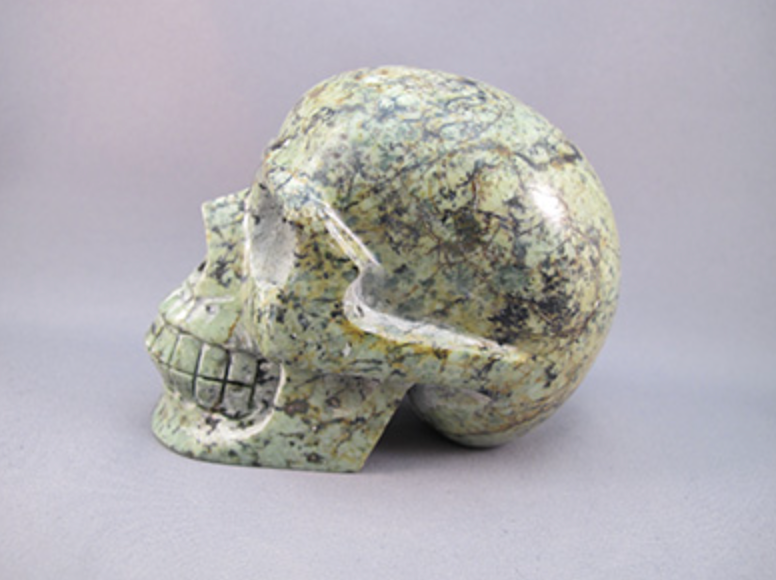 T-L-631 : African Turquoise Crystal Skull