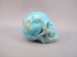 T-L-39.5 : Anatomical Gem Turquoise Crystal Skull