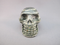 GZJ-S-80 : Green Zebra Jasper Crystal Skull