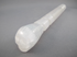 SL-W-85-t : Selenite Crystal Skull Wand - SKULL TOP