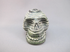 GZJ-S-135-h : Horizontal Green Zebra Jasper Crystal Skull