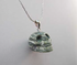MP-1-GZB : Green Zebra Jasper Crystal Skull Pendant