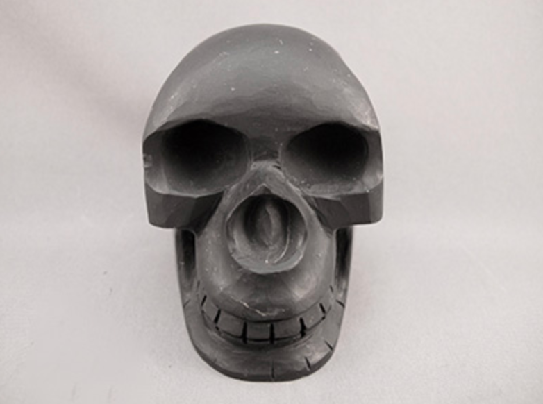 SH-M-300 : Shungite Crystal Skull