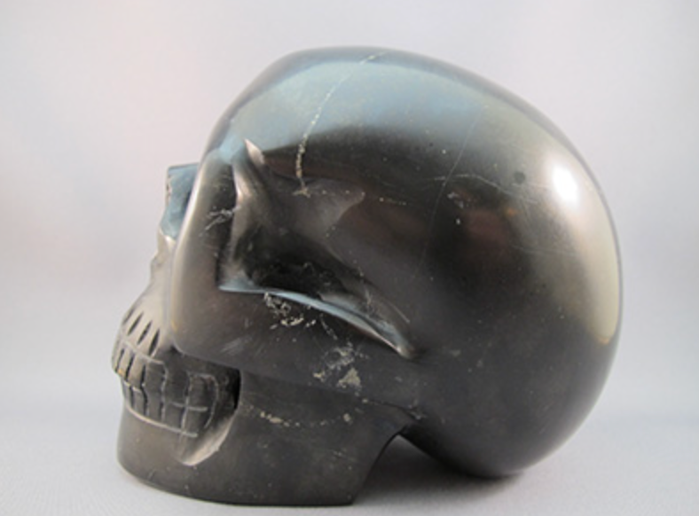 SH-L-1994 : Shungite Crystal Skull