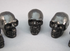 CS-12-SH-TS : Trinity Shasta 12 Shungite Crystal Skulls Set
