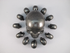 CS-13-SH-TS : Trinity Shasta 13 Shungite Crystal Skulls Set
