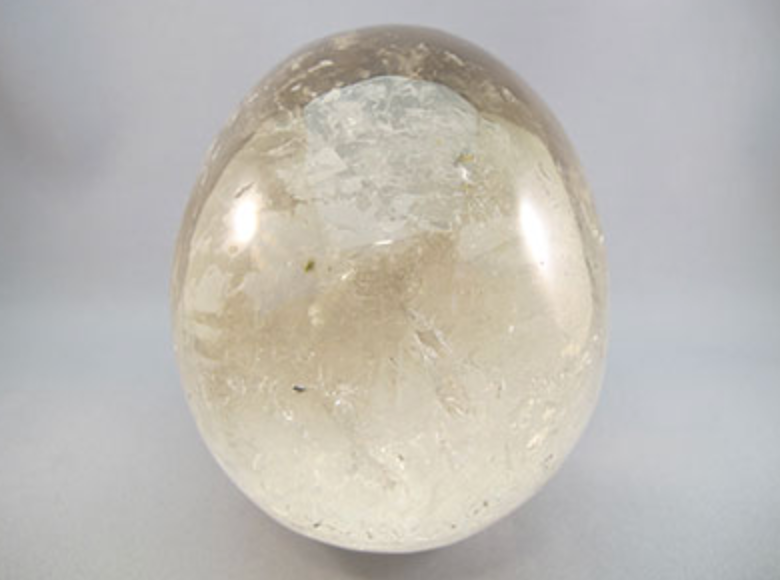 SQ-L-1898 : Rainbow Smoky Quartz Crystal Skull