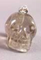SP-1-SQ-L : Light Smoky Quartz Crystal Skull Pendant (small)