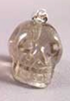 SP-1-SQ-L : Light Smoky Quartz Crystal Skull Pendant (small)