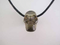 J-SQ-10-D : Smoky Quartz Drilled Crystal Skull Pendant