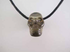 J-SQ-10-D : Smoky Quartz Drilled Crystal Skull Pendant