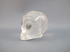 A-Q-S-65 :  Starbeing Quartz Crystal Skull with Labradorite Eyes