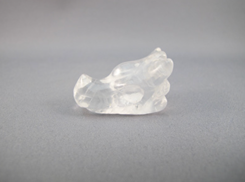 Q-DR-12 : Quartz Mini Dragon Skull