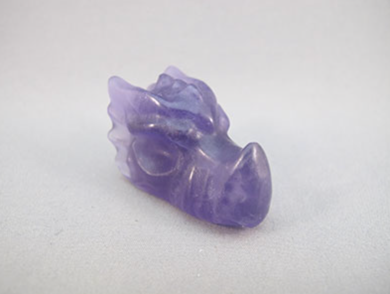 F-DR-30 : Fluorite Dragon Crystal Skull