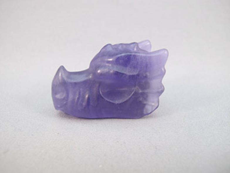 F-DR-30 : Fluorite Dragon Crystal Skull