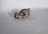 SO-DR-20 : Silver Sheen Obsidian Dragon Skull