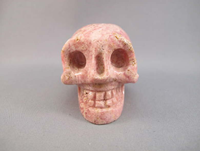 RC-M-209 : Rhodochrosite Crystal Skull