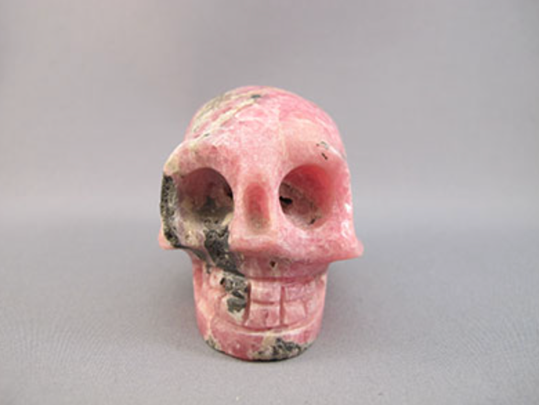 RC-M-227 : Rhodochrosite Crystal Skull