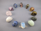 CS-12-MS :  12 Set Multi-Stone Crystal Skull Collection