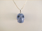 MP-1-CRL-b : Blue Coral Crystal Skull Pendant