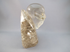 ACS-QQ-823-B : Standing Ascension Smoky Quartz Crystal Skull