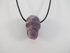 DP-CA-sh : Stonehenge Chevron Amethyst Crystal Skull Drilled Pendant