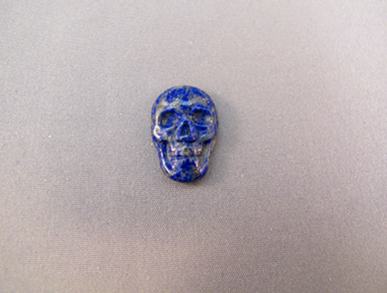 FMS-BL-S-sh : Stonehenge Lapis Lazuli Flat Crystal Skull