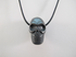 DP-H-sh : Stonehenge Hematite Crystal Skull Drilled Pendant