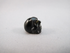 TK-S-1.5-b-sh : Stonehenge Black Tektite Crystal Skull Bead