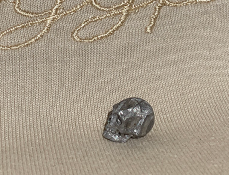 MT-S-003.5-e : Egypt Energized Gibeon Meteorite Crystal Skull