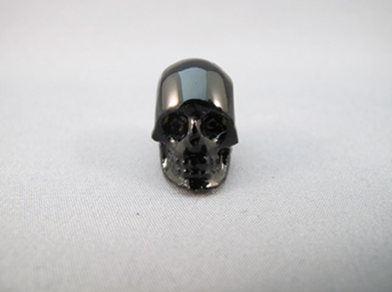 MTBT-M-5-sd : Sedona Doorway  Black Tektite Crystal Skull