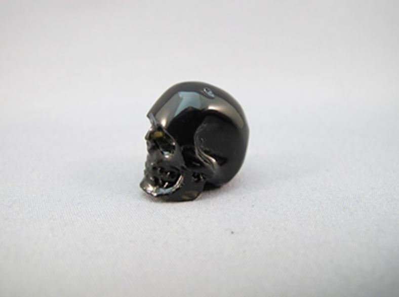 MTBT-M-5-sd : Sedona Doorway  Black Tektite Crystal Skull