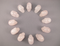 CS-12-RQ : Rose Quartz 12 Crystal Skulls Set