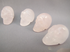 CS-12-RQ : Rose Quartz 12 Crystal Skulls Set