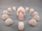 CS-13-RQ : Rose Quartz 13 Crystal Skulls Set