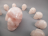 CS-13-RQ : Rose Quartz 13 Crystal Skulls Set