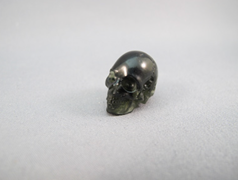 M-3.5-sd :  Sedona Doorway Moldavite Crystal Skull