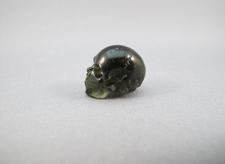 M-3.5-sd :  Sedona Doorway Moldavite Crystal Skull