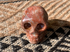 SR-MR : Marbled Red Solar Reunion Peruvian Crystal Skull