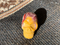 J-Q-MK : Q'ero Light Infused Mookaite Crystal Skull Drilled Pendant