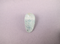 Q-TEF-F-g :  Q'ero Energized Green Fluorite Third Eye Flat Crystal Skull