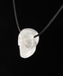 DP-MQ-bm : British Museum Crystal Skull Milky Quartz Crystal Skull Drilled Pendant