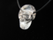 DP-Q-bm : British Museum Crystal Skull Clear Quartz Crystal Skull Drilled Pendant