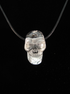 DP-Q-bm : British Museum Crystal Skull Clear Quartz Crystal Skull Drilled Pendant