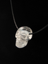 DP-RQ-bm : British Museum Crystal Skull Rainbow Quartz Crystal Skull Drilled Pendant