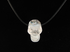 DP-RQ-bm : British Museum Crystal Skull Rainbow Quartz Crystal Skull Drilled Pendant