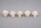 A-RQ-B-5-TS : Adoption TRINITY SHASTA 5 Rose Quartz Crystal Skull Bead Set