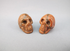 A-GS-P-12-s : 2-for-1 Adoption Goldstone Pocket Crystal Skulls